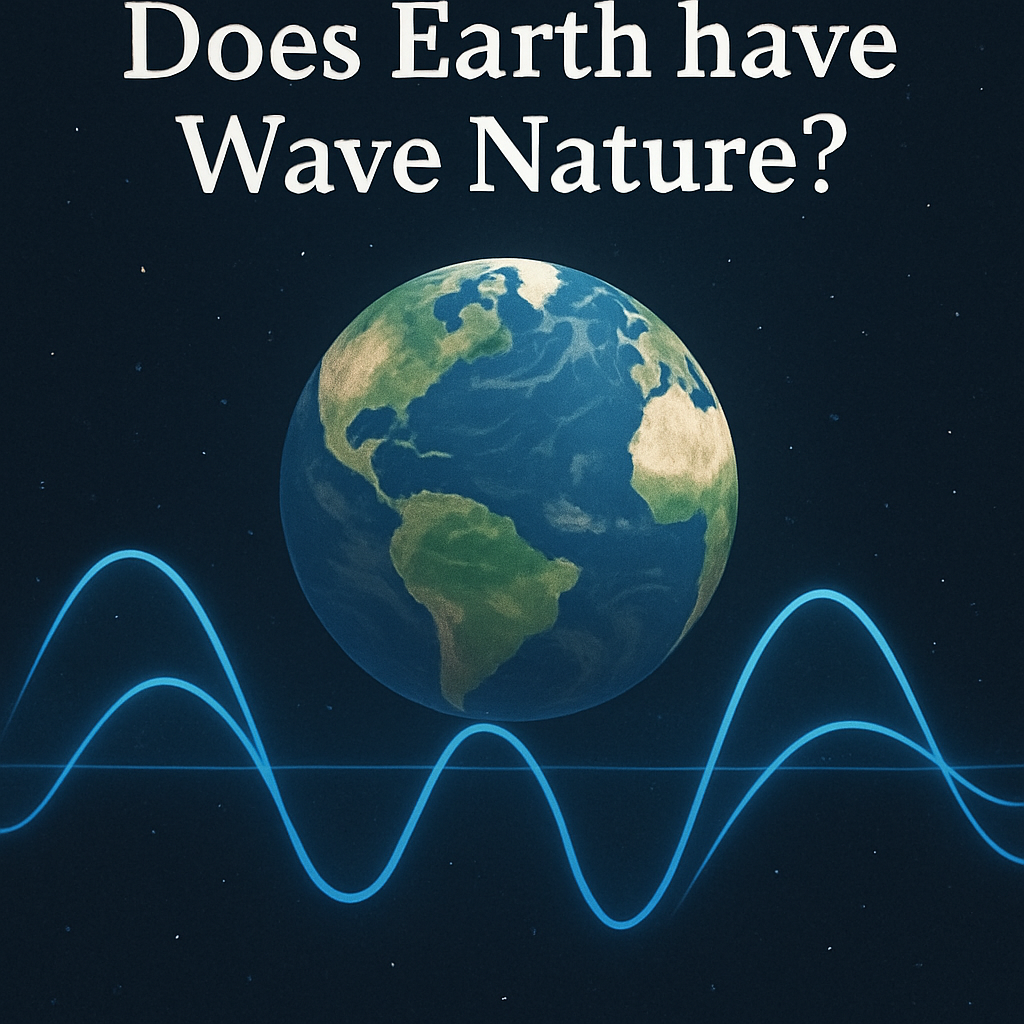  Does Earth have Wave Nature